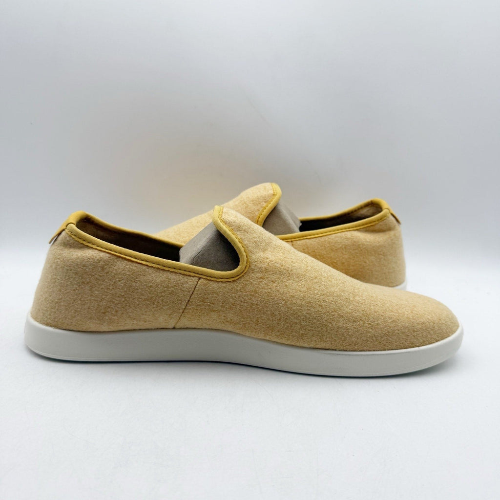 AllBirds Mens Wool Lounger Casual Sneakers Size 10 EU 42.5 Yellow Slip On NWOB