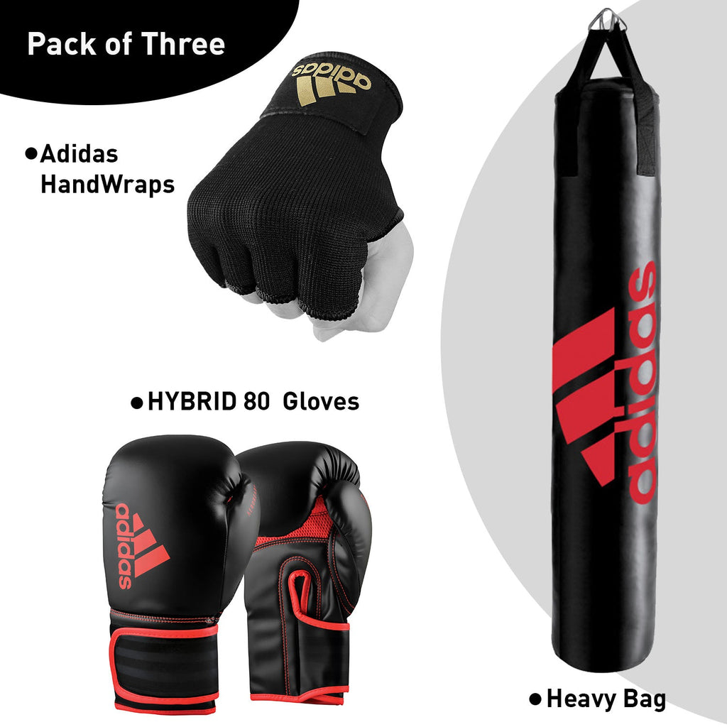 adidas Home Bundle Deal Bag + Hybrid 80 and Inner Gloves