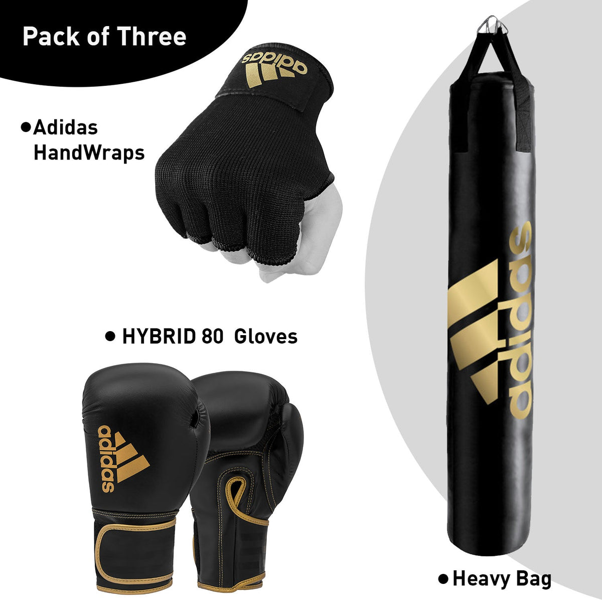 adidas Home Bundle Deal Bag + Hybrid 80 and Inner Gloves