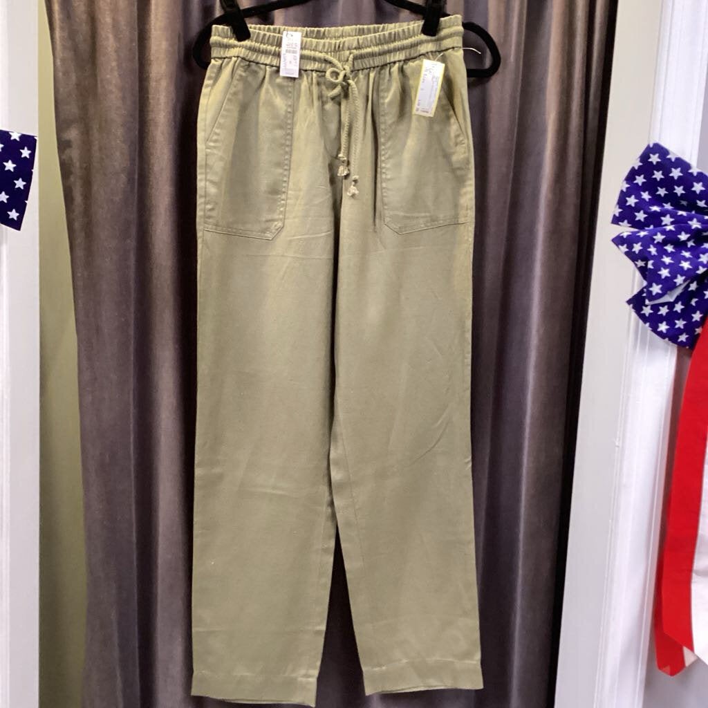 Talbots NWT Tie Waist Jogger PANTS S