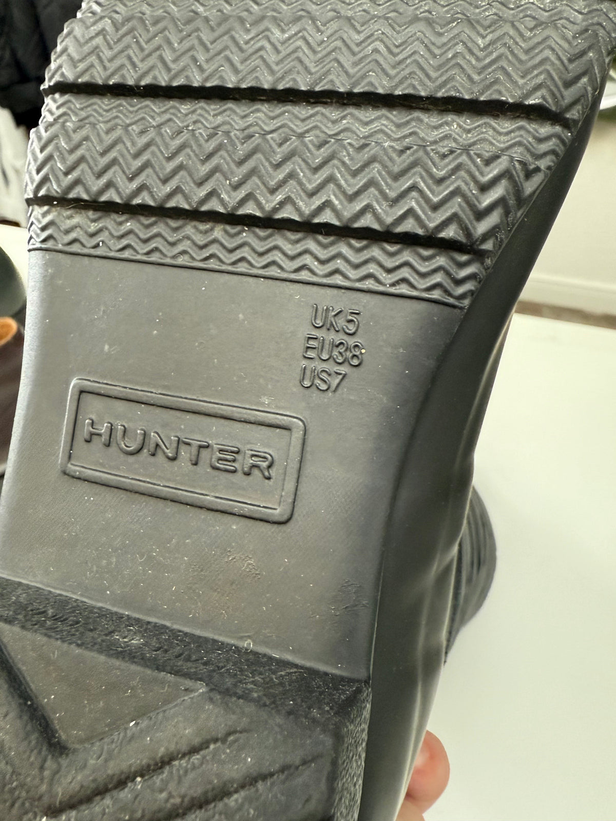 Hunter Insulated Boots (Womens 7)
