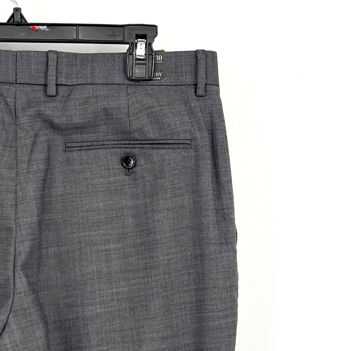 J.CREW Men's Bowery Slim-fit Pants 32x30 Charcoal Gray Wool Blend J6061 NWT