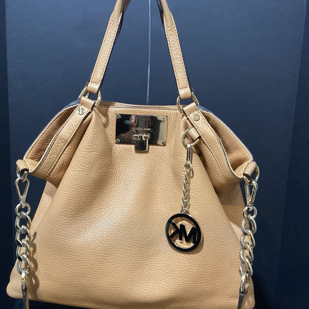Michael Kors Pebbled Leather Slouch HANDBAGS L