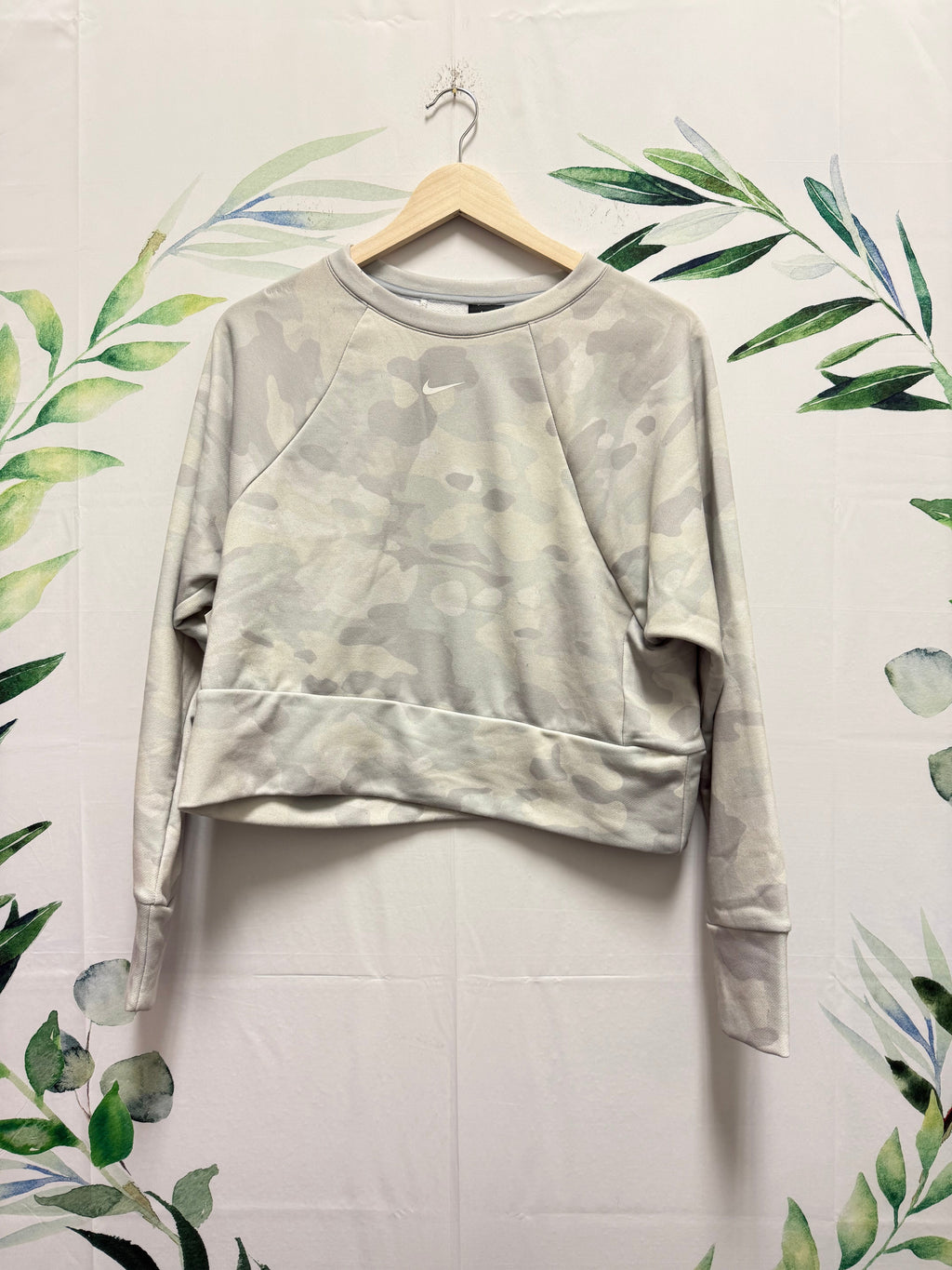 Nike Cropped Crewneck (S)