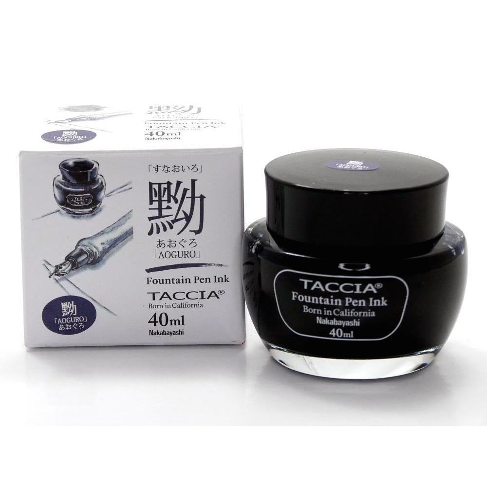 Taccia Aoguro Blue Black Ink