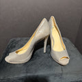 Brian Atwood Pumps Metalic SHOES 37