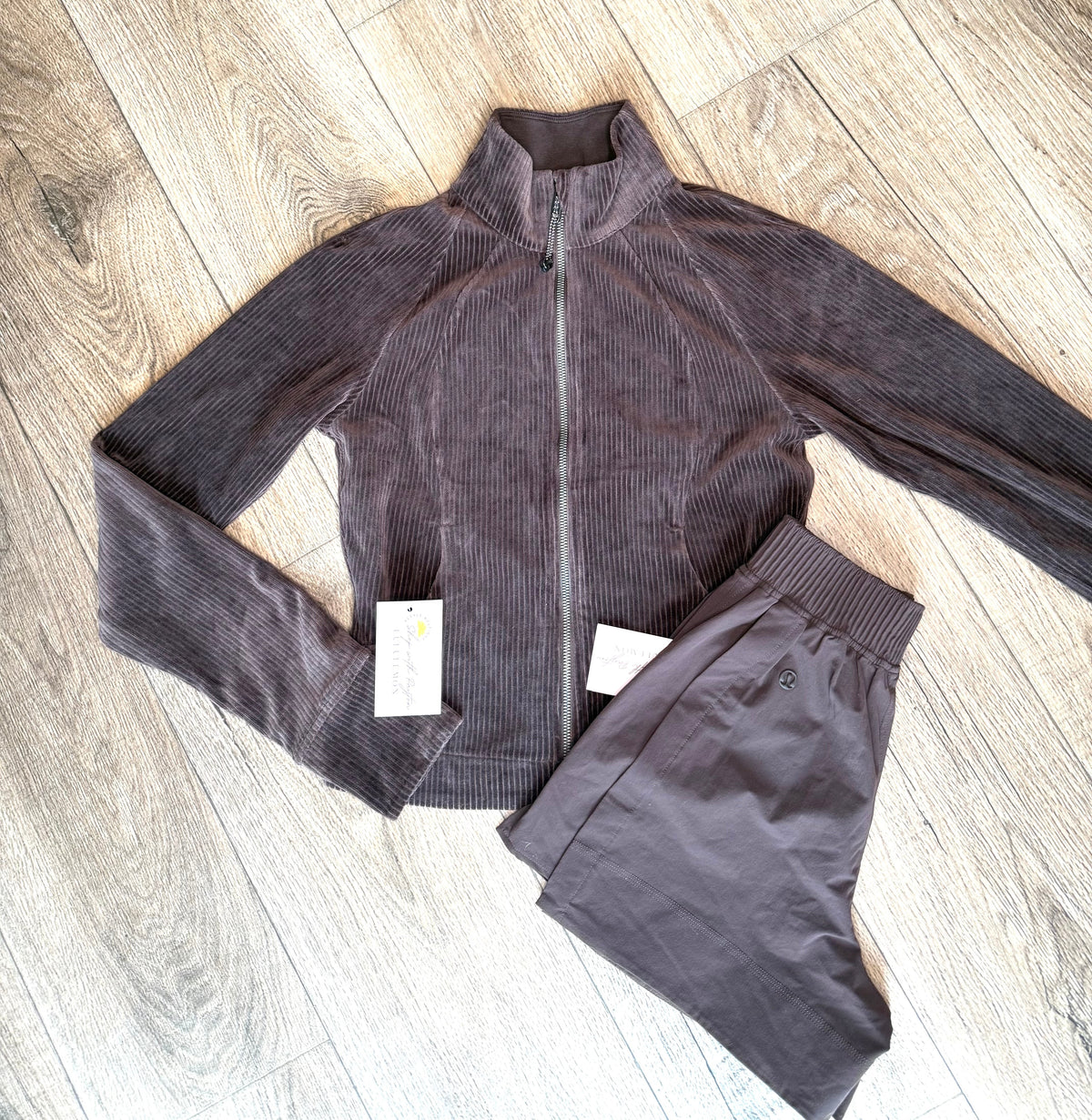 Scuba Track Jacket *Velvet Cord *Size 4