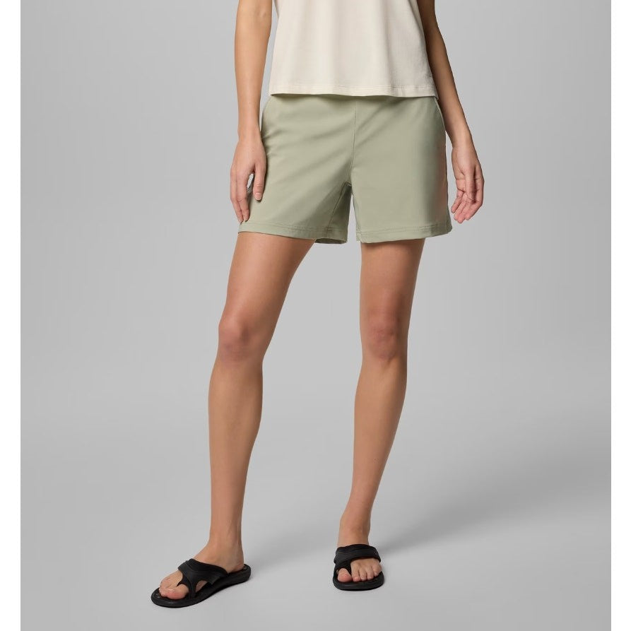 COLUMBIA Women's All Seasons Shorts XS Safari Green Omni Shade UPF 50 NWT