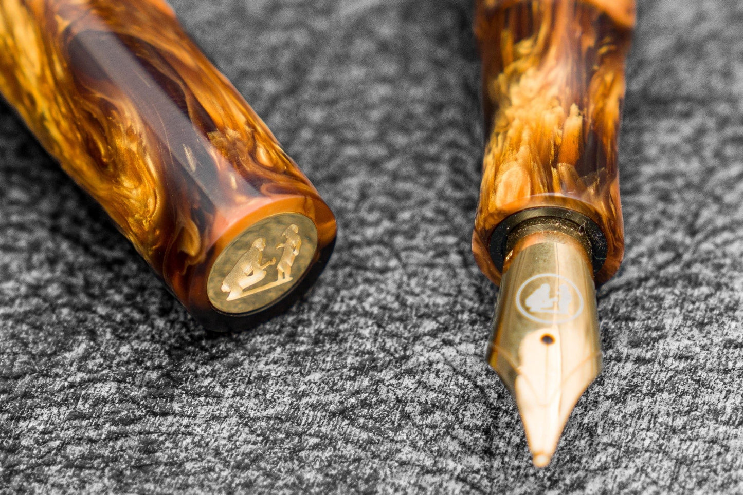Galen X Studyo Agackakan - Fountain Pen V1 - Tortoise