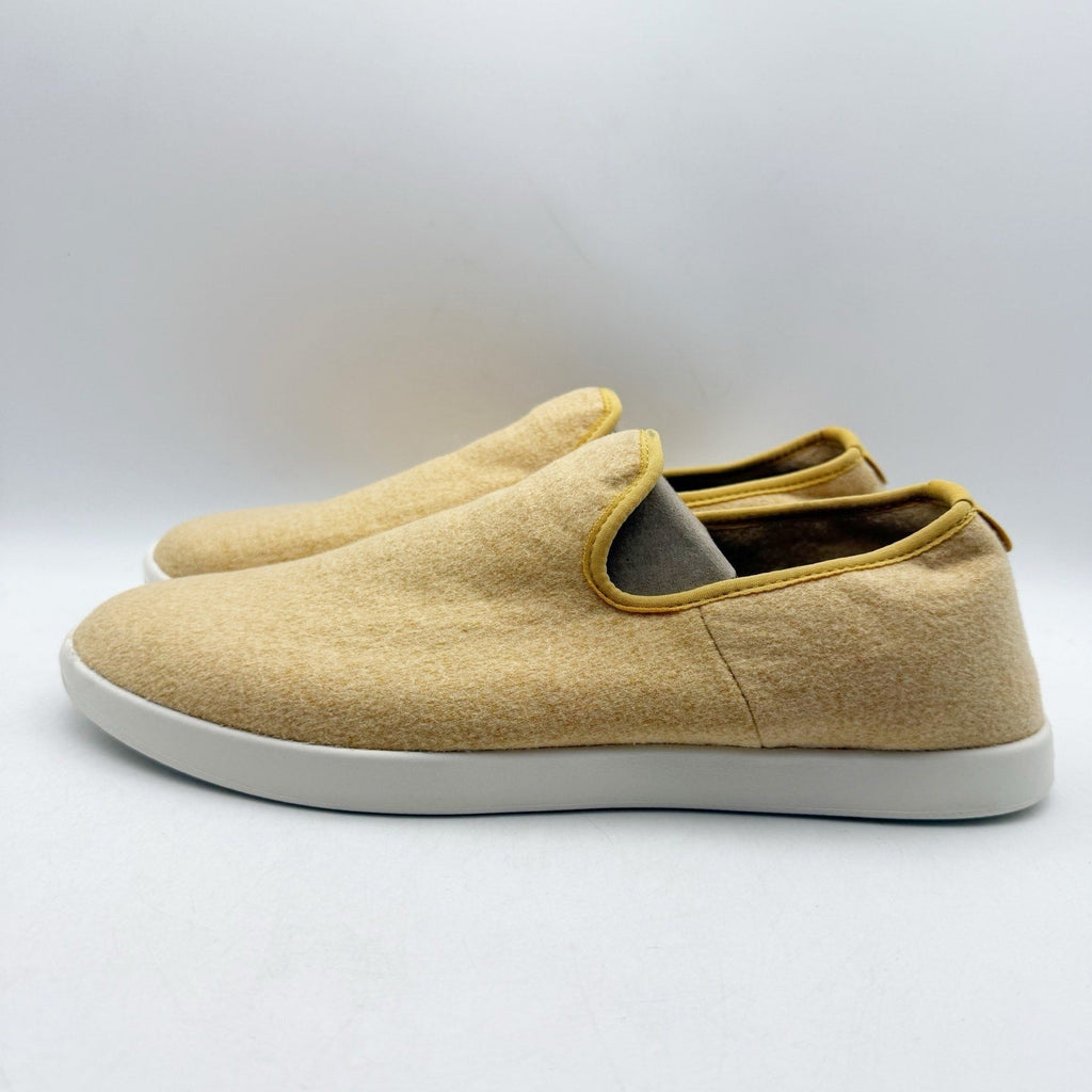 AllBirds Mens Wool Lounger Casual Sneakers Size 10 EU 42.5 Yellow Slip On NWOB