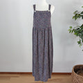 Vintage Floral Apron Dress - 6/S