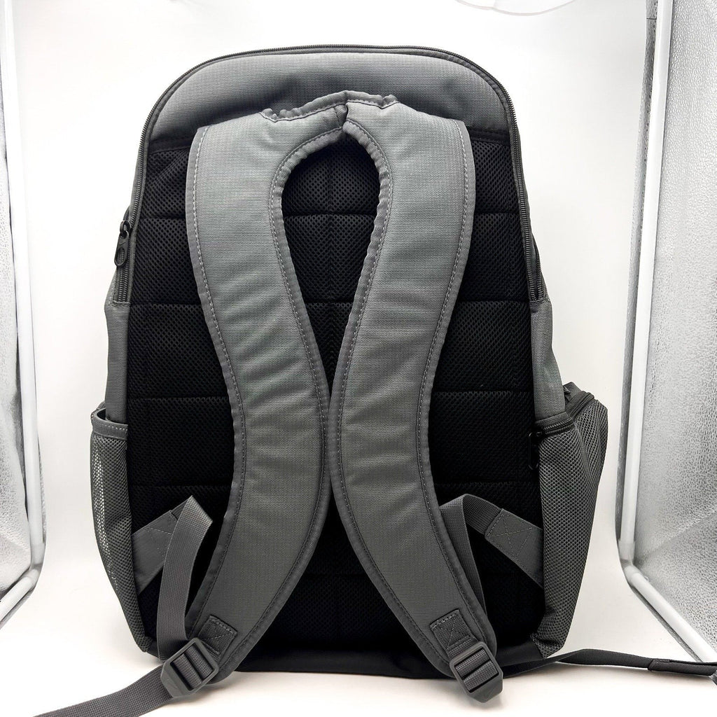 Nike Unisex Brasilia 9.5 Training Backpack XL 30L Iron Grey Black White NWT