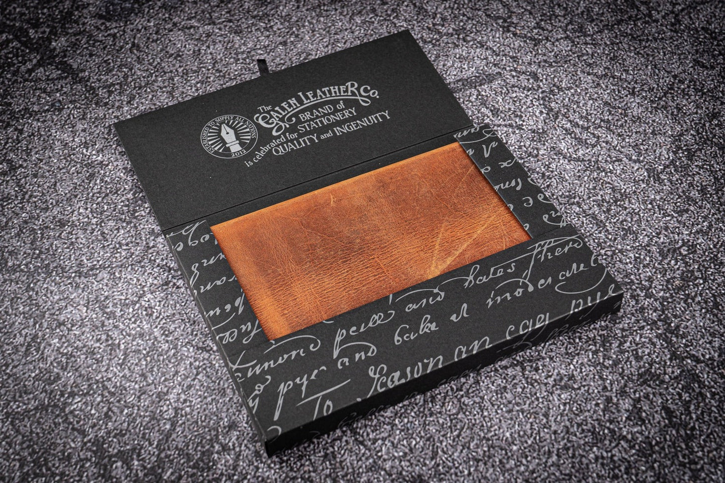 Leather Notebook - Tomoe River Paper - A6 - Crazy Horse Brown