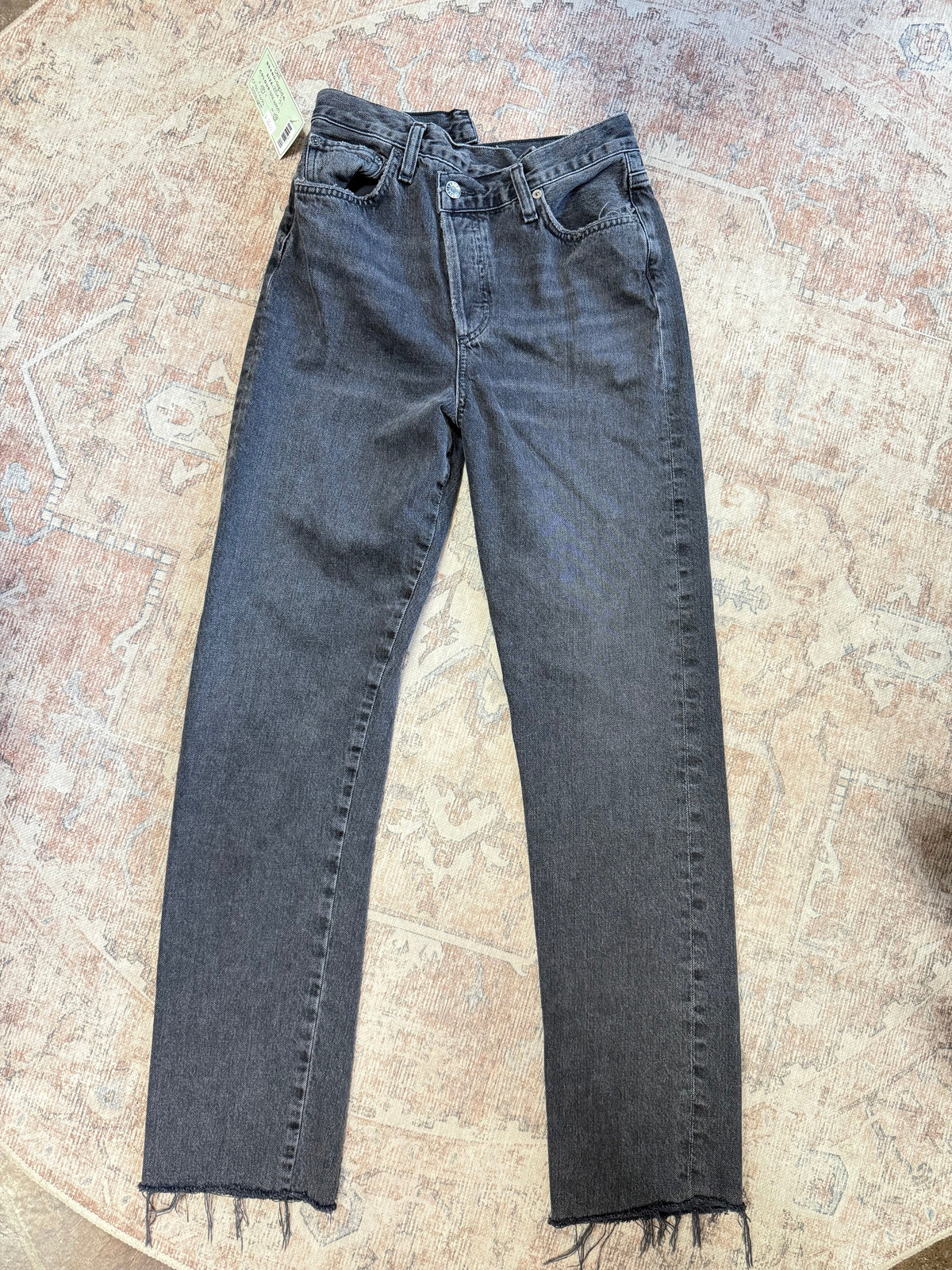 Agolde Criss Cross Straight HR Jeans (25x31)