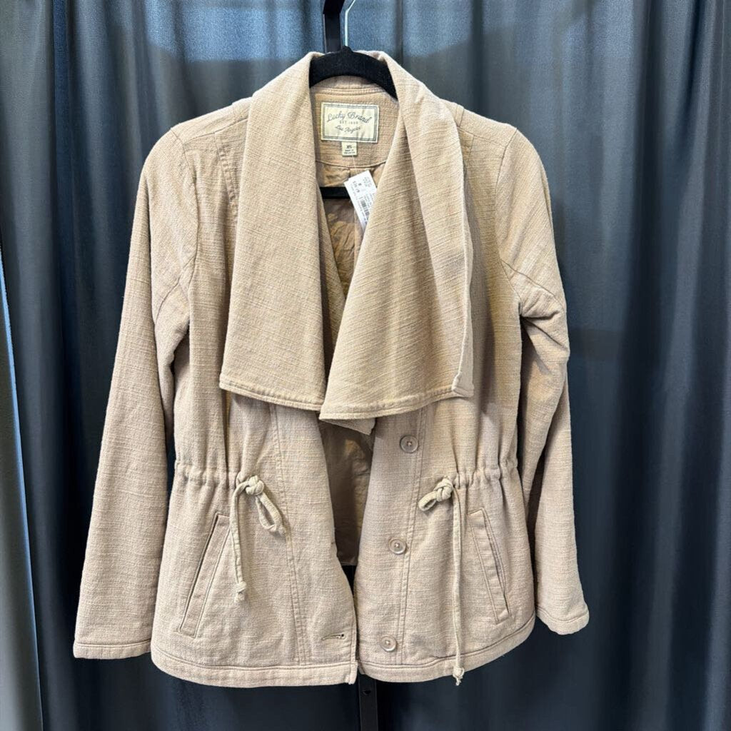 Lucky Brand Thick Canvas Open Ties JACKETS XS