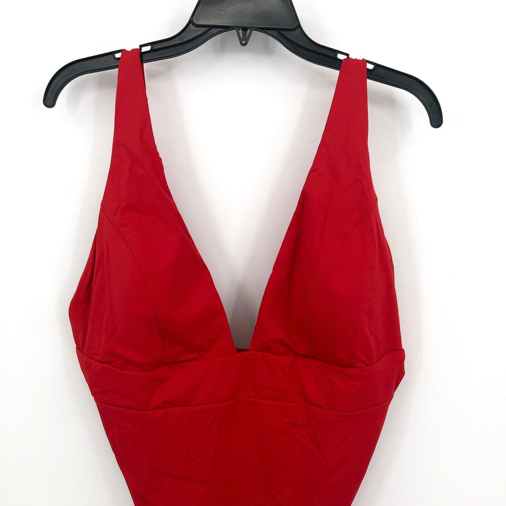 ANDIE SWIM Sardinia One Piece Swimsuit XXXL US 20 Cherry Red Plunge
