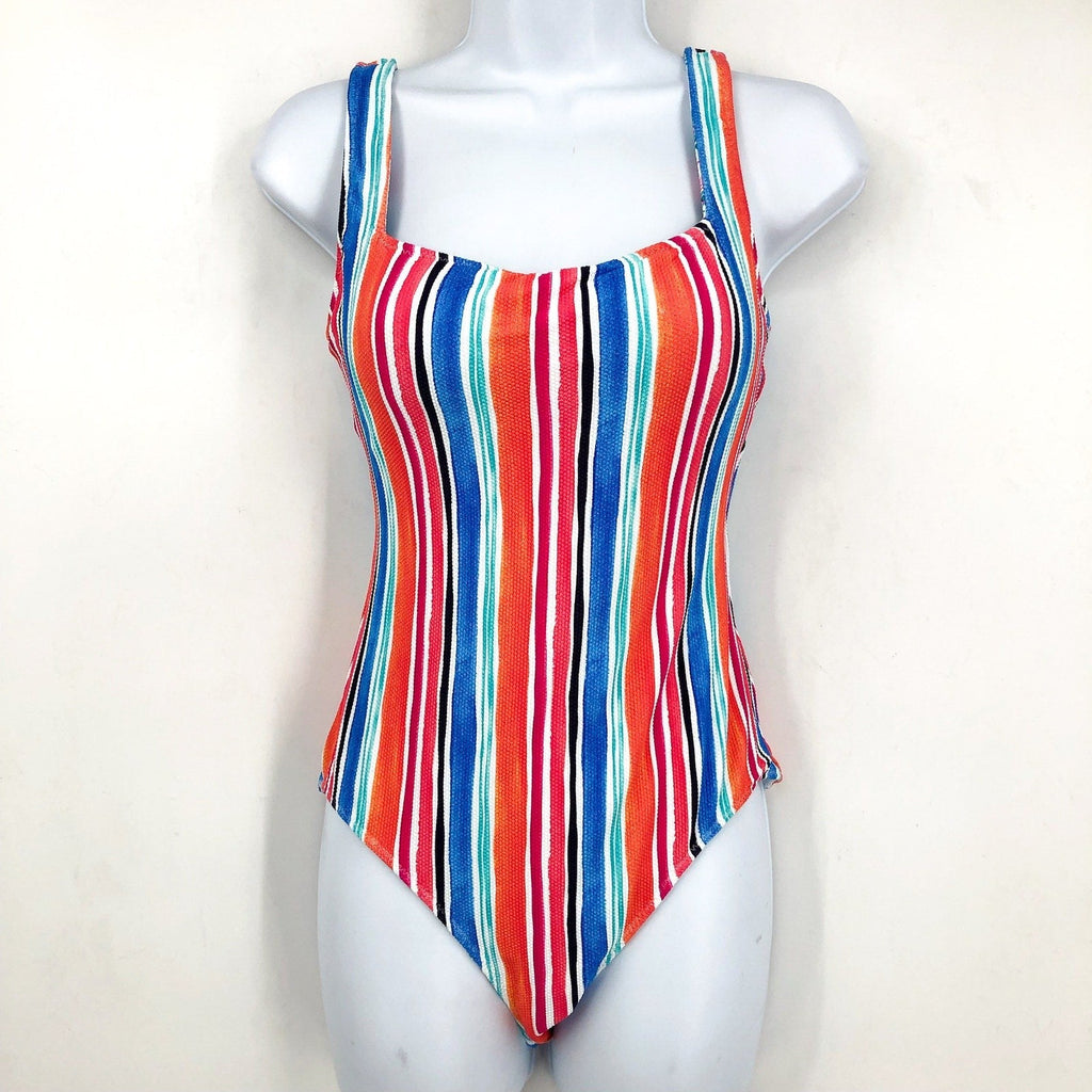 TOMMY BAHAMA Island Cays Oasis One-Piece Swimsuit Size 14 Pink Reversible NWT