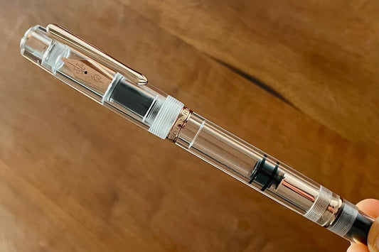 Nahvalur X Galen Original Rose Gold Fountain Pen - Demo