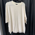 Eileen Fisher Linen Blnd Tunic 1/2 Slv TOPS L/XL