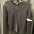 Zara Heavy Knit Zippers JACKETS L