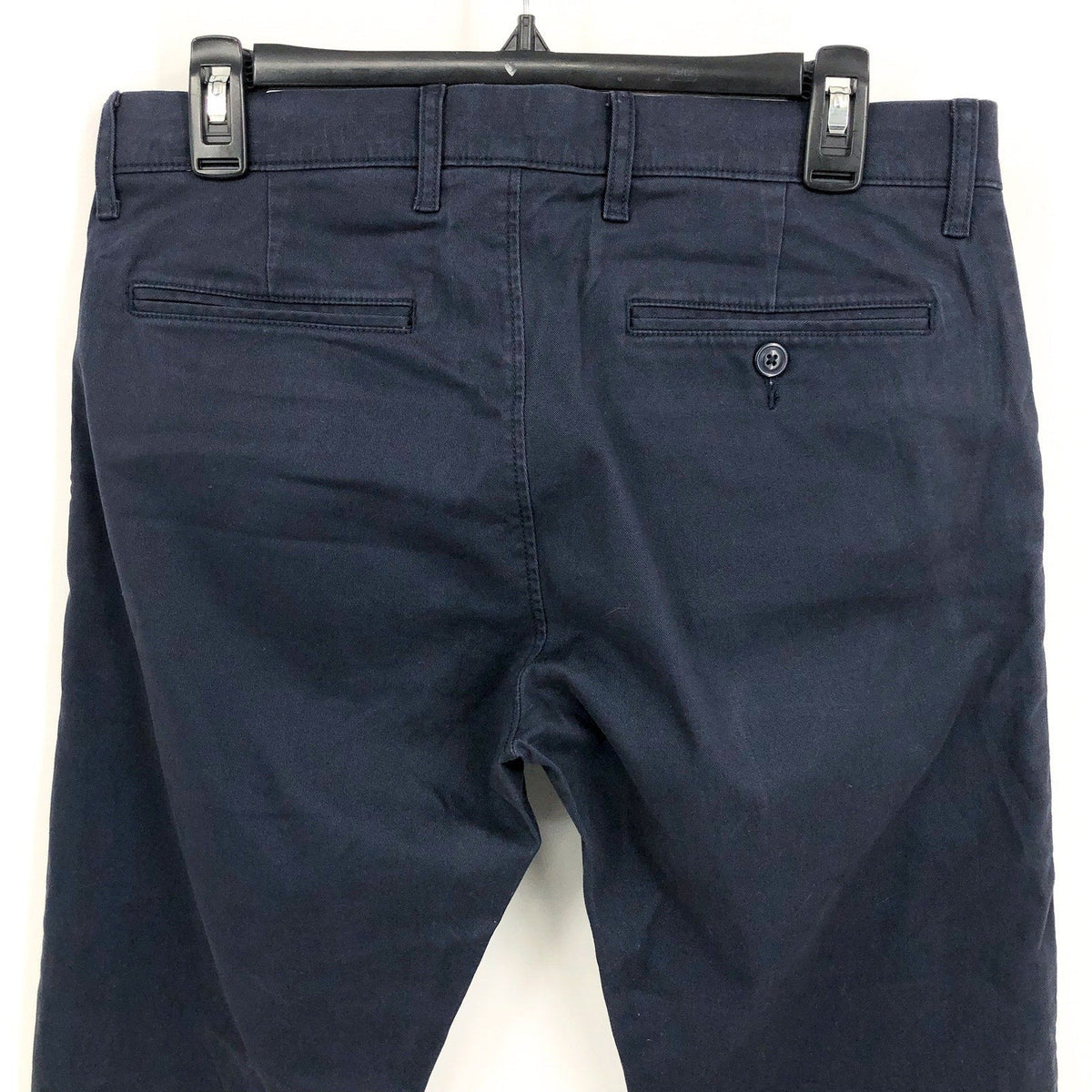 J.CREW Mens 484 Slim-fit Stretch Chino Pants 28x32 Navy Blue Flat AR885 NWT