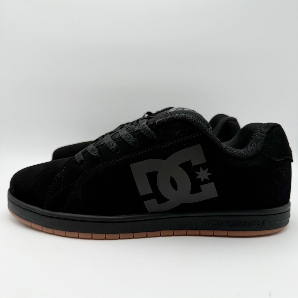 DC Mens Gaveler Low Top Skate Shoes Size 12.5 Black Casual Sneaker NWOB