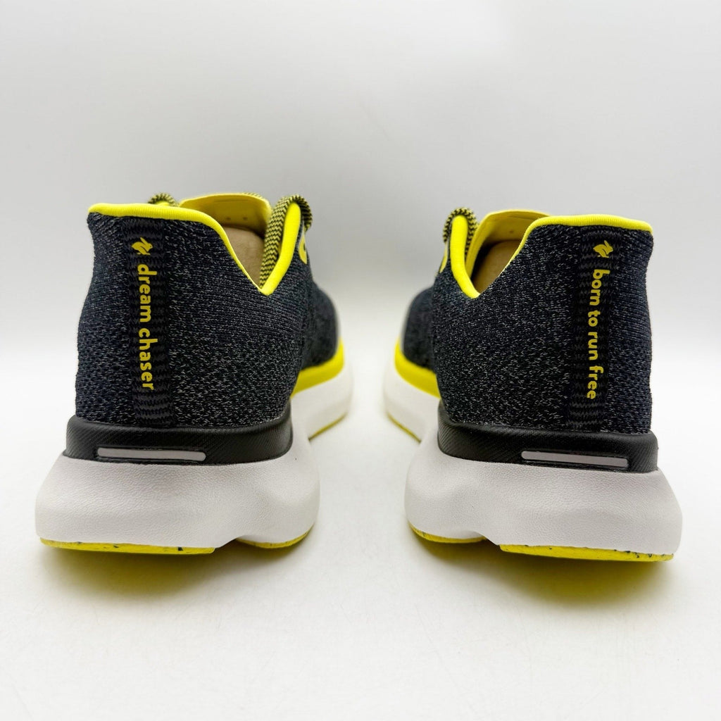 Rabbit Womens Dream Chaser Running Shoes Size 10 EU 42 Black Yellow Athletic NIB