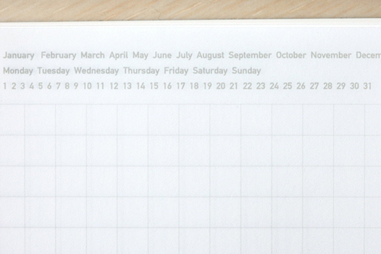 Stalogy 1/2 Year Notebook - B6 - Grid - 186 Pages - Red
