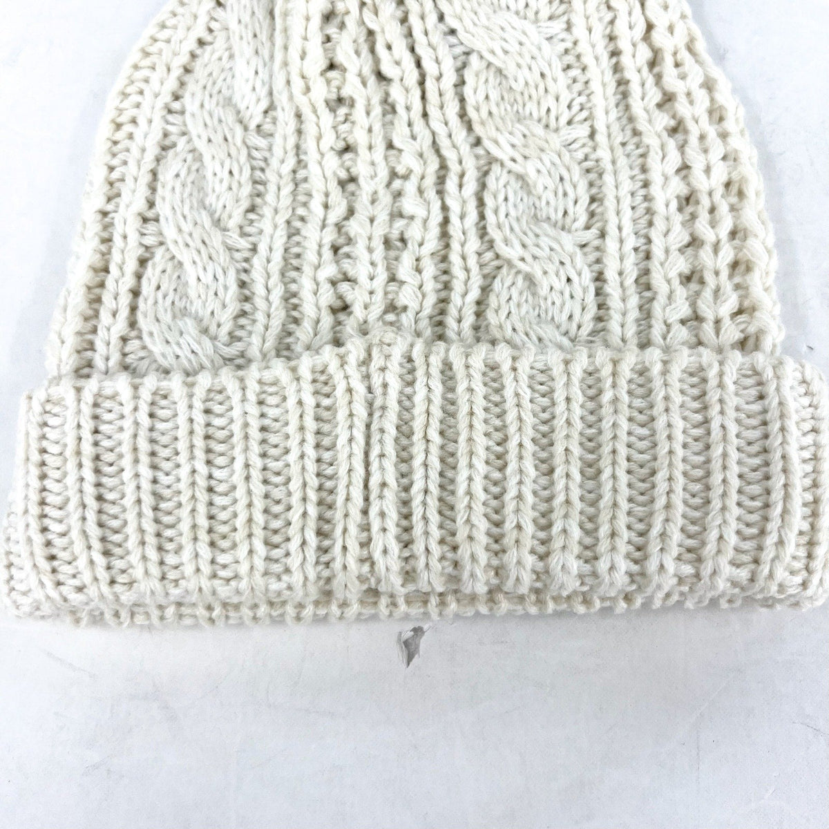 47 BRAND North Carolina Tar Heels Cuffed Knit Hat with Pom OS White NWT