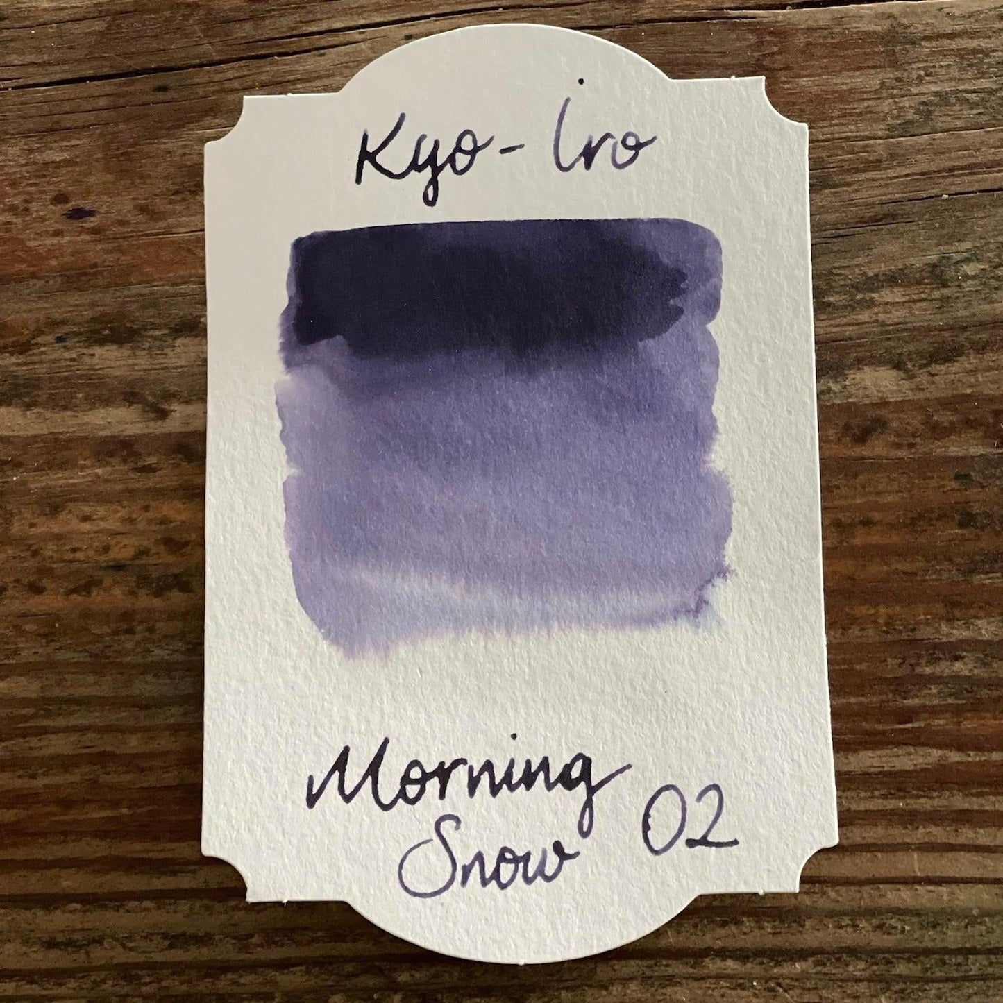 Kyo-iro Ohara's Morning Snow Ink