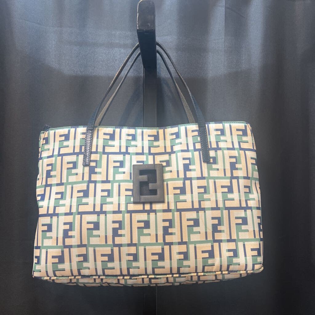 Fendi Nylon Monogram Tote HANDBAGS S