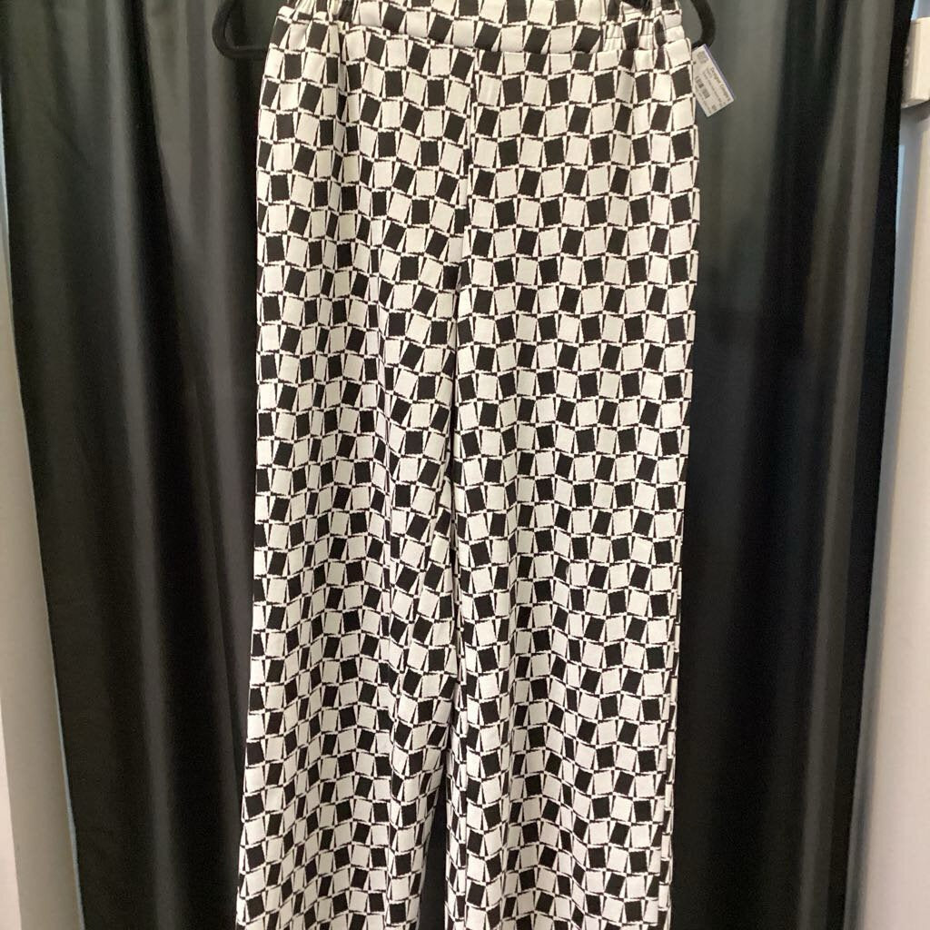 Gracia Print Knit Stretch PANTS S