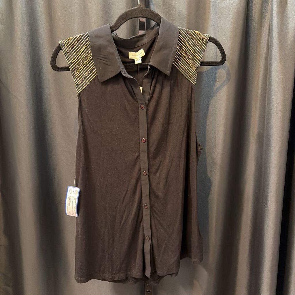 Silence & Noise NWT Beaded TOPS M