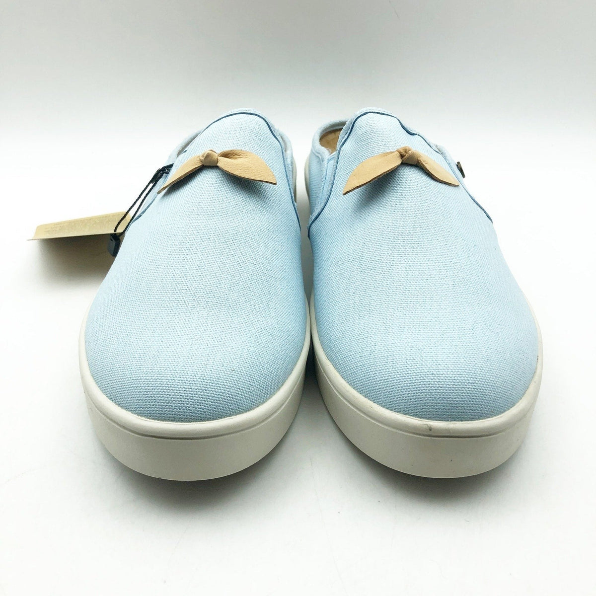 Spenco Womens Audrey Casual Slides 8.5 WIDE Cool Blue Slip On Sneaker Mule NIB