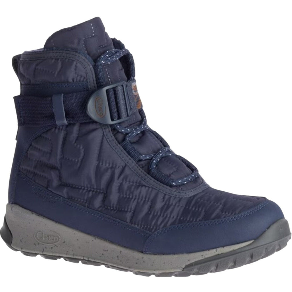 Chaco Womens Borealis Boots Size 6 Blue Quilted Waterproof Seam Sealed NWT