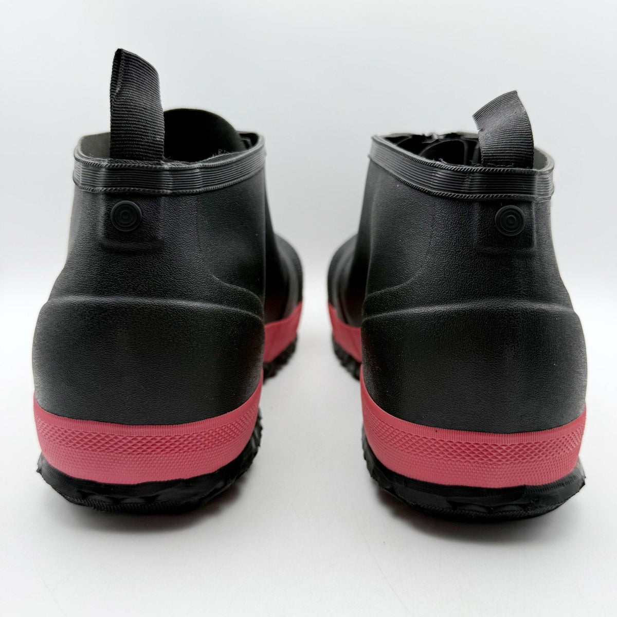 Bogs Overshoe Zip Work Shoes MENS 7 WOMENS 9 Black Composite Toe Waterproof NIB