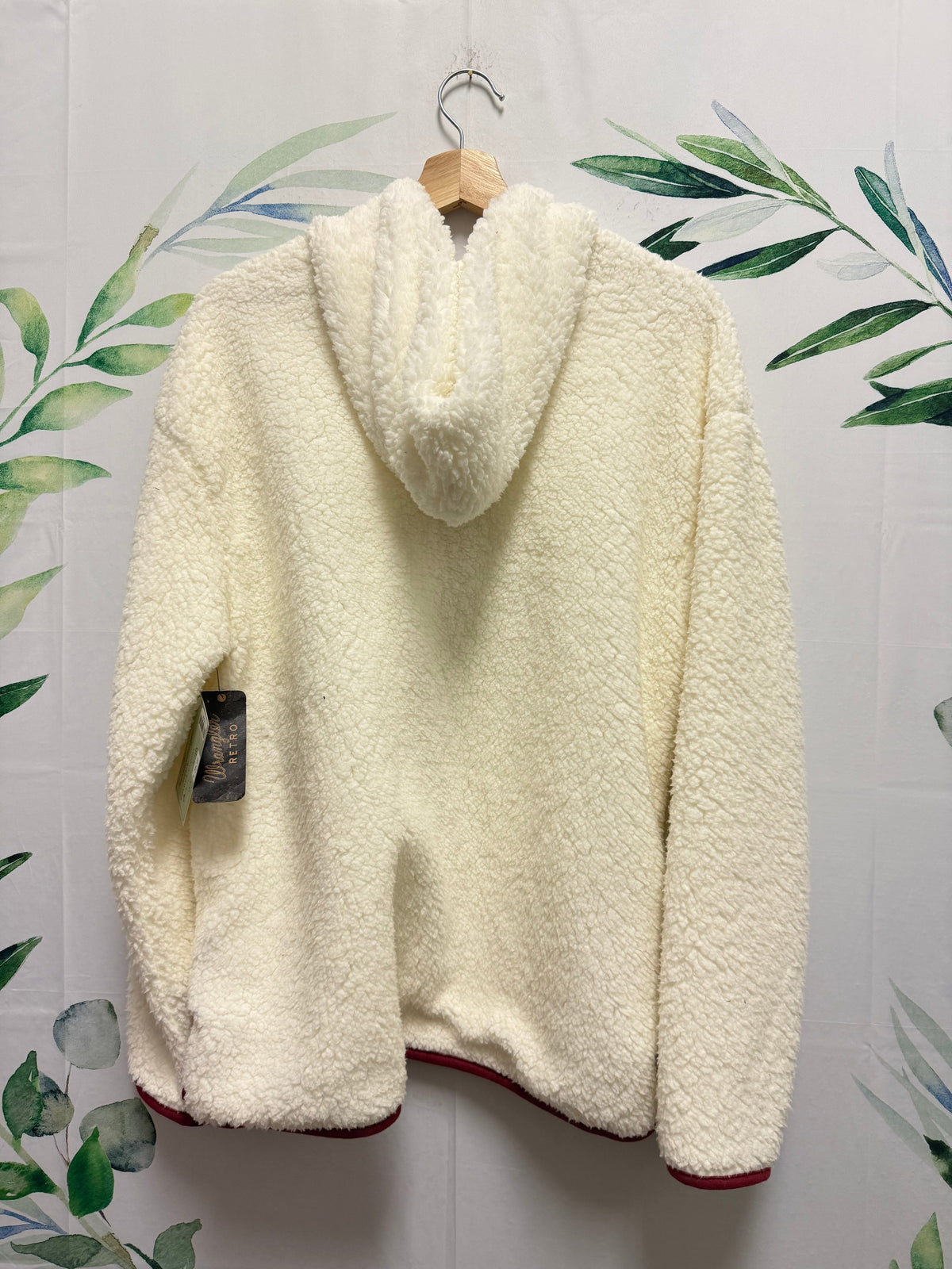 Wrangler Half Zip Sherpa Pullover (L) oo*