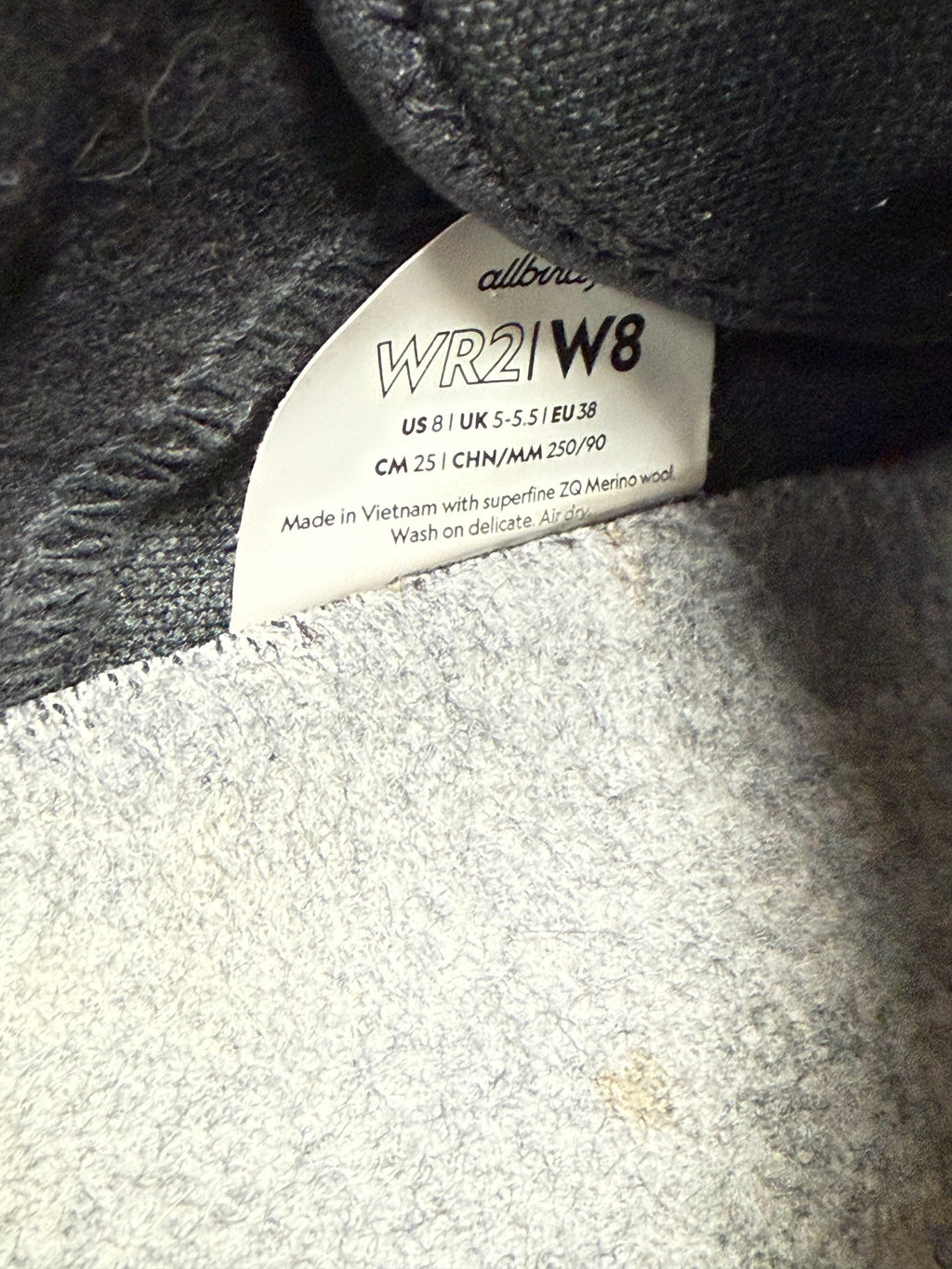 Allbirds Wool Go Runners (Womens 8)