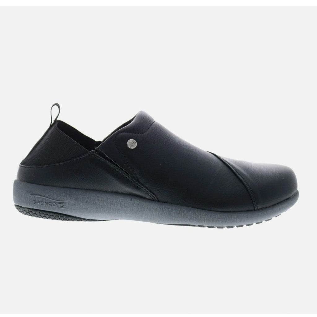 Spenco Womens Brooklyn Convertible Casual Sneakers Size 6.5 Black Slip On NIB