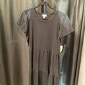 J Crew SS Ruffles DRESSES M