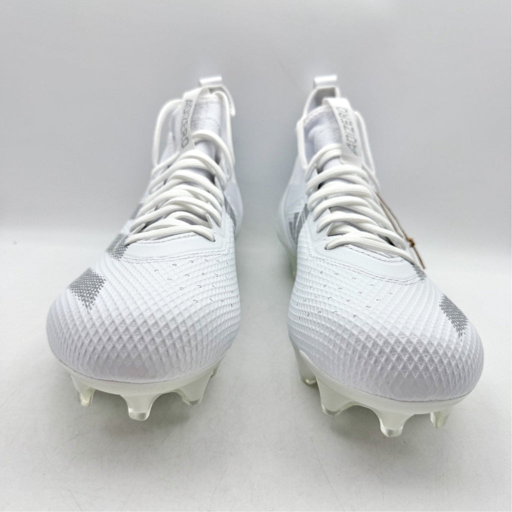 Adidas Mens Adizero Impact Football Cleats Size 9 White Athletic IF2475 NWOB