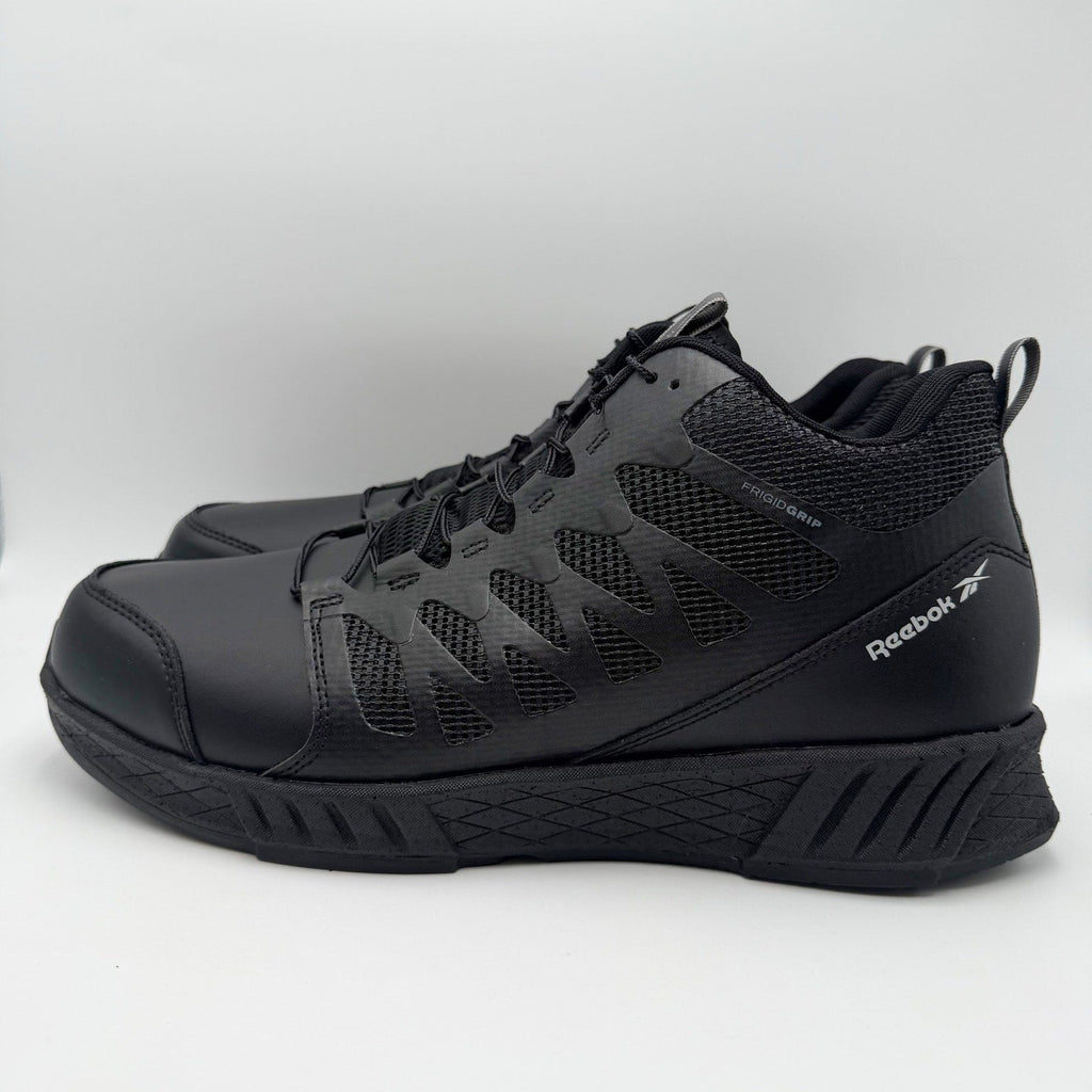 REEBOK Mens Floatride Energy Tactical Mid Work Boots Size 16 M Black SR NIB
