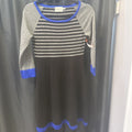 Eliza J 3/4 Slv Stripes Colorblock DRESSES XS