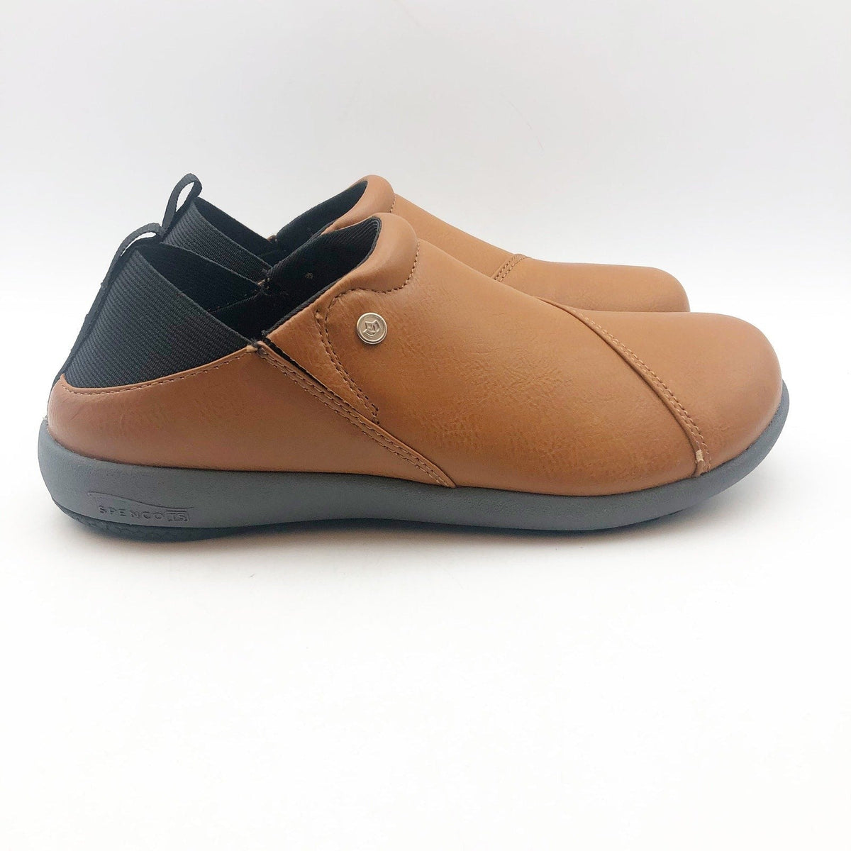 Spenco Womens Brooklyn Convertible Sneakers Size 5.5 Tan Slip On Casual NIB