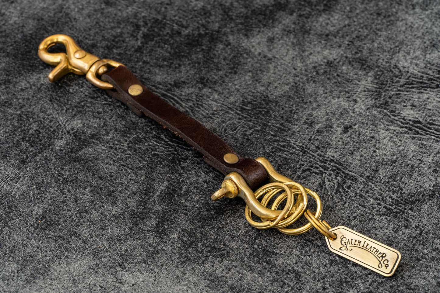 Leather Key Holder - Florida