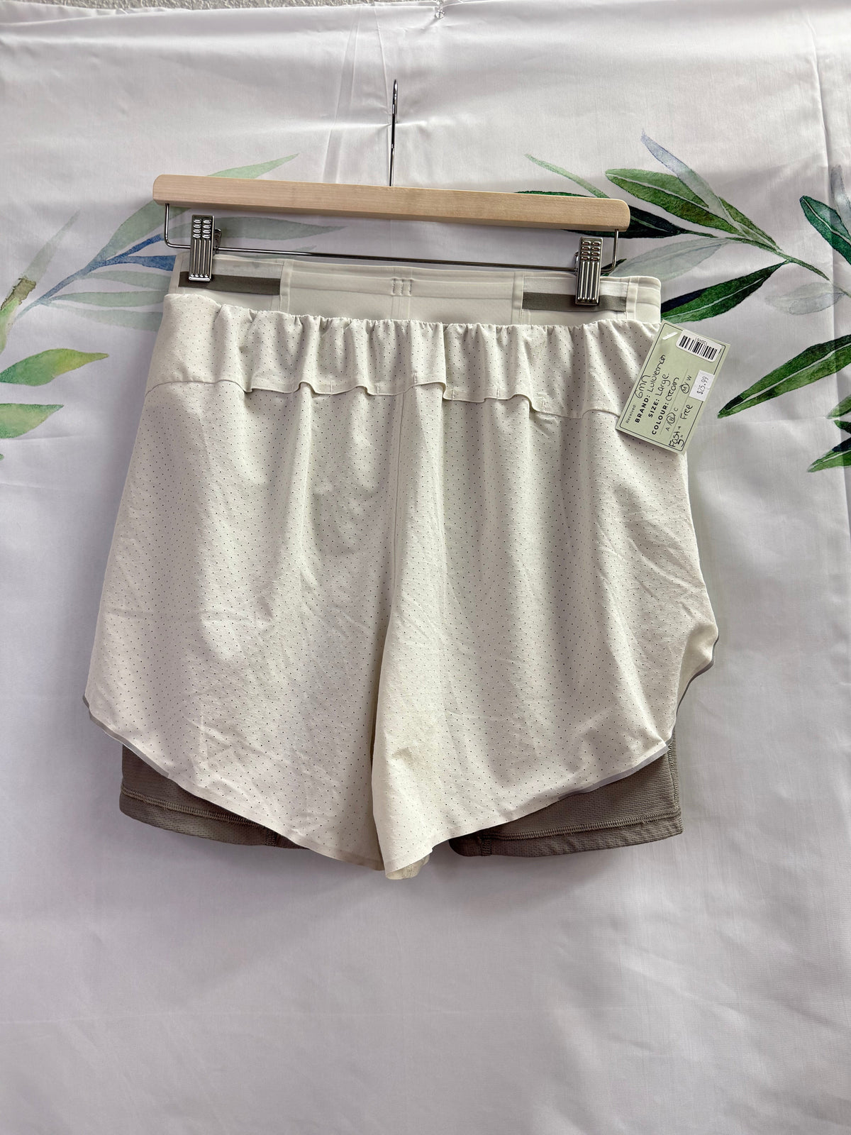 Lululemon Fast & Free Airflow Liner Short 5” (L)