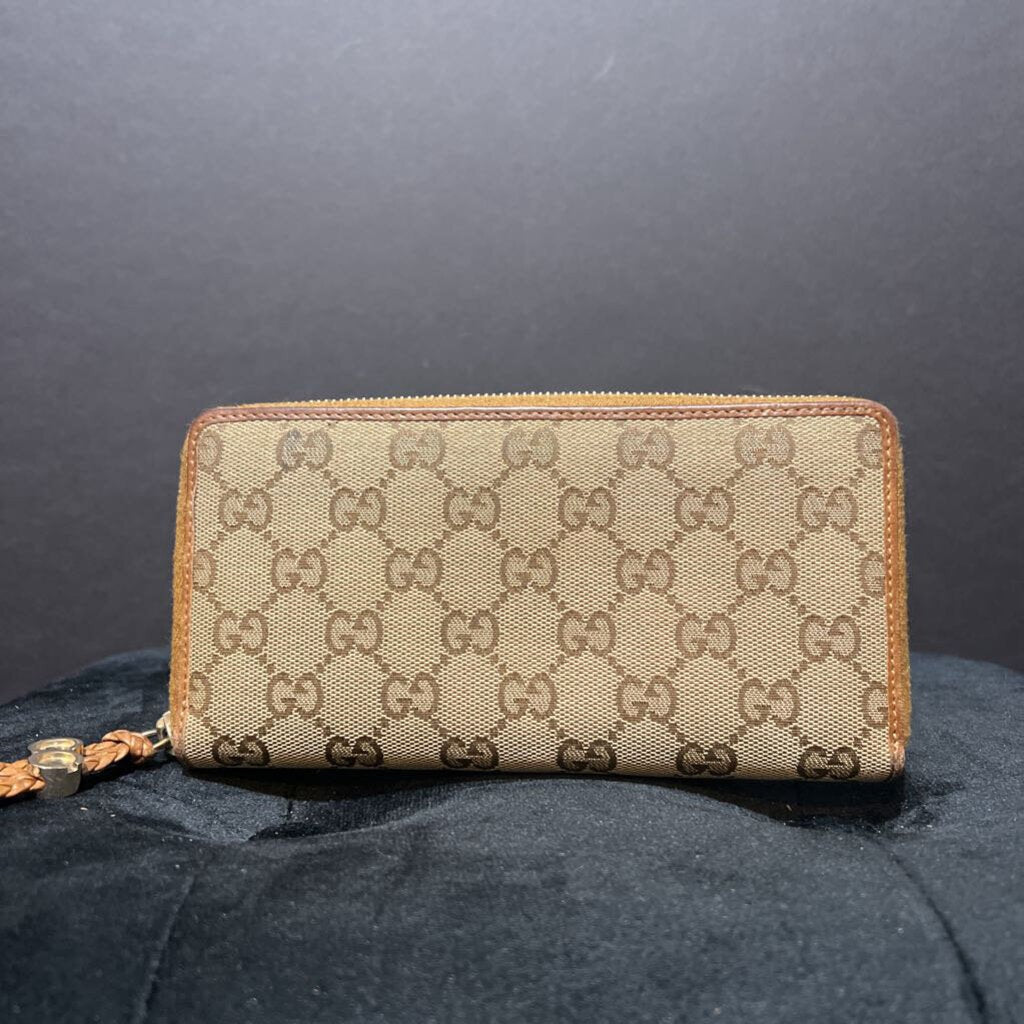 Gucci Zip Around Canvas WALLETS M