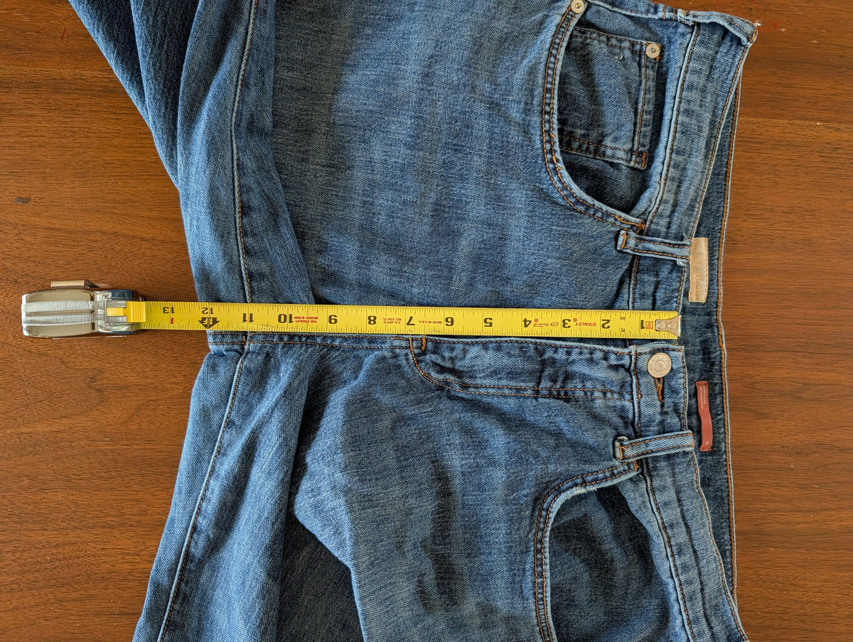 Anthropologie Pilcro Dark Wash Wide Leg Jeans - 30