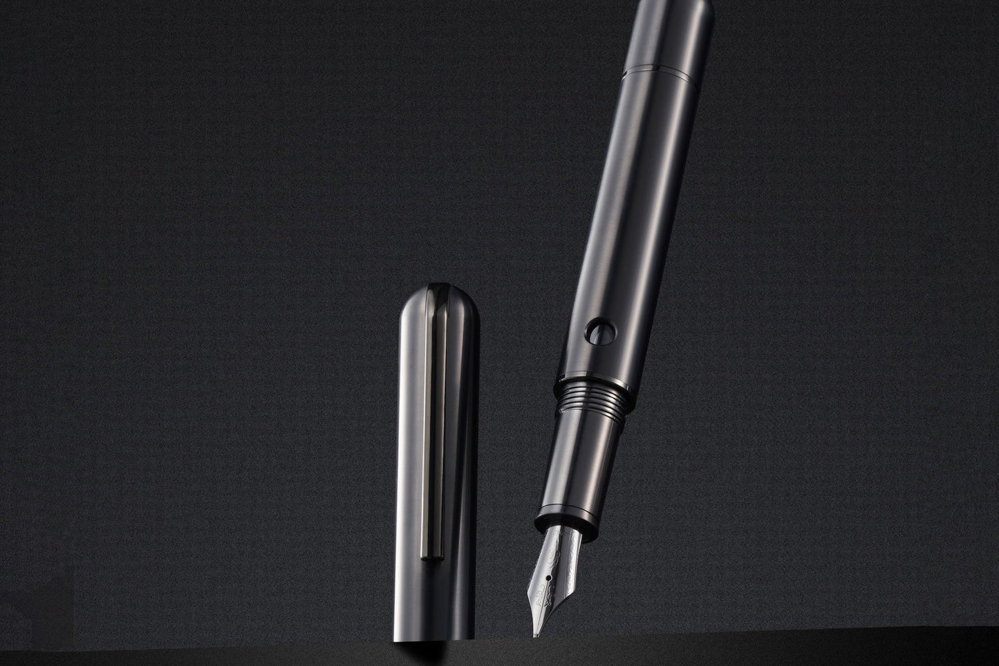 Nautilus Ti Black Titanium Fountain Pen