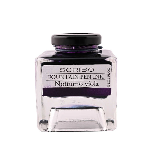 Scribo Notturno Viola Ink Bottle- Violet - 90ml